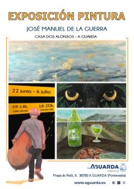 A Casa dos Alonsos acolle unha exposición pictórica de José Manuel de la Guerra