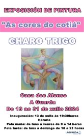 Nova exposición de pintura de Charo Trigo  na Casa dos Alonso